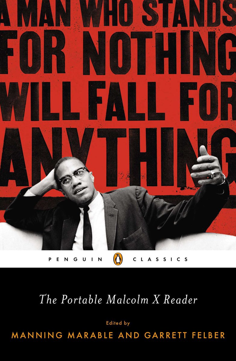 BenAtkinsDesign's tweet photo. #FontSunday 2020 25/52 @DesignMuseum #blackauthors The power of words. Malcolm X. Manning Marable. #malcolmx #manningmarable https://t.co/Addo8DJZmU