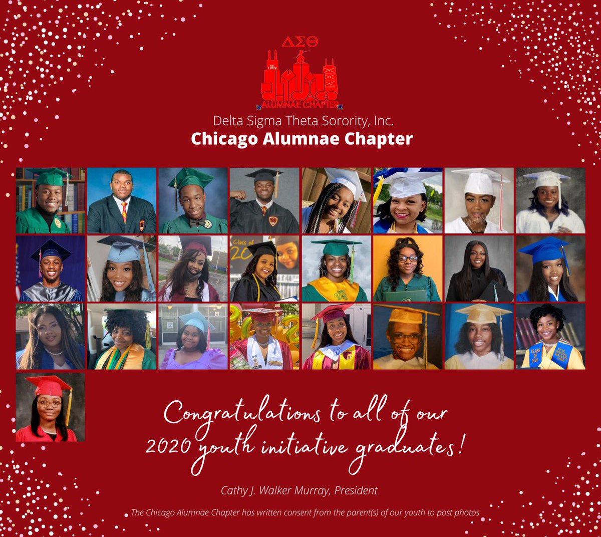 Come one & all to join us in saluting the members & scholars of the #Classof2020 Delta Academy, Delta GEMS & EMBODI.  We celebrate their tenacity, grit and #BlackJoy!#YouthInitiatives #EdDev #DeltaAcademy #DeltaGEMS #EMBODI  #PreparingOurYouth 
#CACStyle #ChicagoDeltas