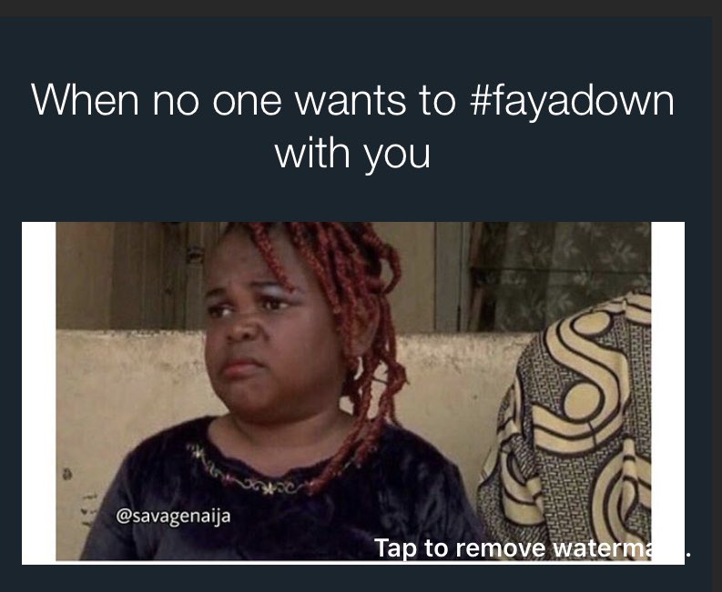 hedonicone1's tweet photo. #fayadown

#NewMusicDaily #evdekal #Afrobeat #FunniestTweets #memesdaily #comedy 

https://t.co/Ci0ZuiRDMb https://t.co/zlgHMPOKAQ