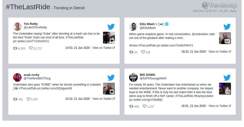 Trendsmap Detroit tweet media