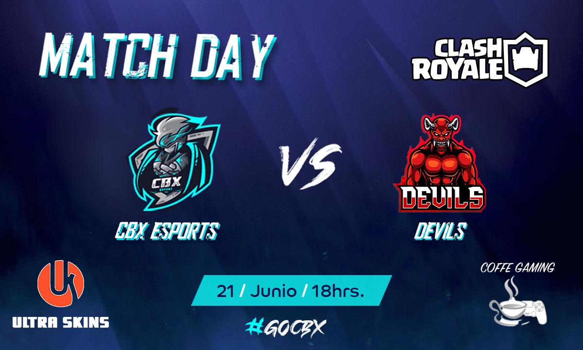 Hoy 6 pm *hora México* apoyemos a nuestro equipo de #ClashRoyale 👏🏻👊🏻

Sigan el stream y apoyen con #GOCBX o #WeAreCBX 

Liga de stream: youtube.com/channel/UCtKTi…

Patrocinador #ULTRASKINS