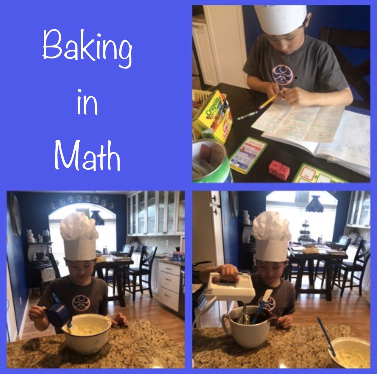 KariDierks's tweet image. I ❤️ Sunday math tutoring with this awesome kid! He always brightens my day with his excitement to learn. 😆 #teachingfun #mathisfun