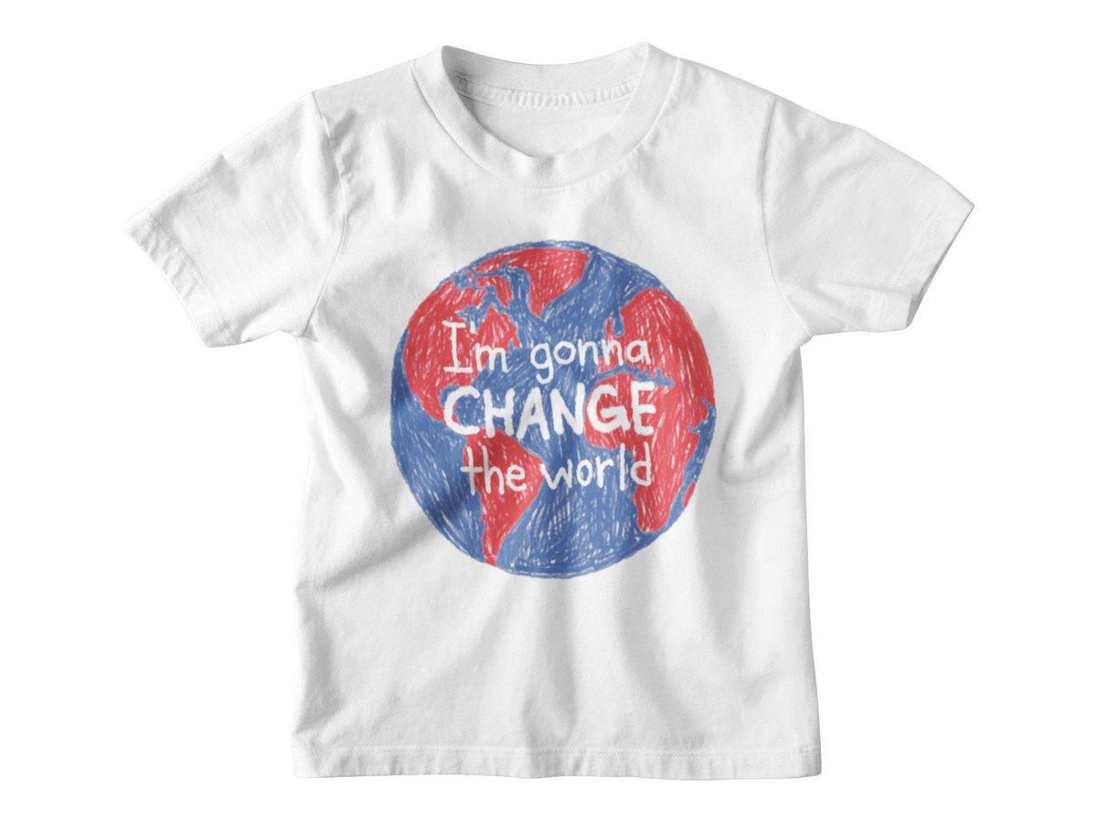 Excited to share the latest addition to my #etsy shop: I'm Gonna Change the World Onesie T-Shirt Infant and Toddler etsy.me/2BspJxD #democrat #joebiden #futuredemocrat #vote #obama #babygift #equalrights#republican