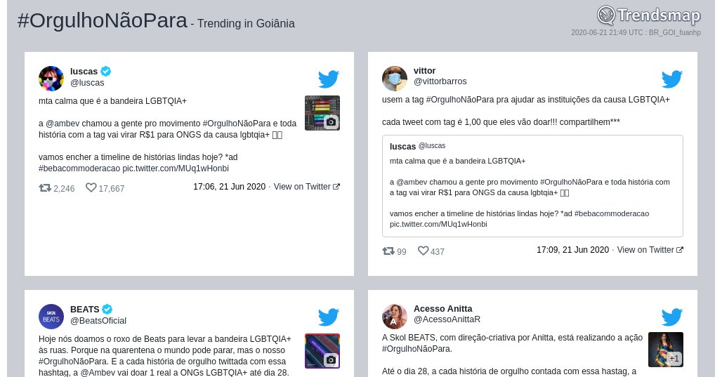 TrendsGoiania's tweet photo. #orgulhonãopara é tendência em #Goiânia

https://t.co/AKQwZtKQkm https://t.co/LuwEOrxjbH