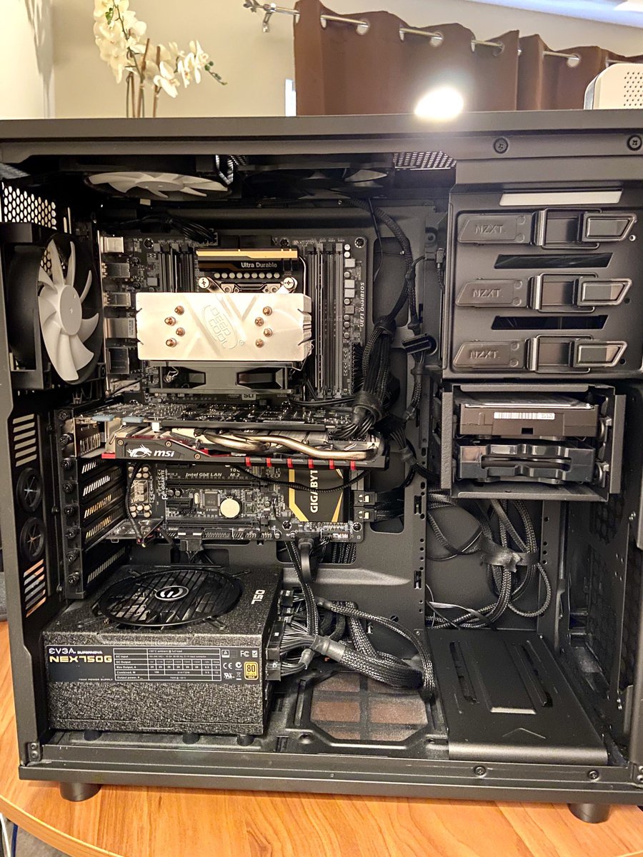 Finished my weekend project: replacing the CPU cooler in my build. I originally built this machine in 2014 and continue to use it as my primary home computer.