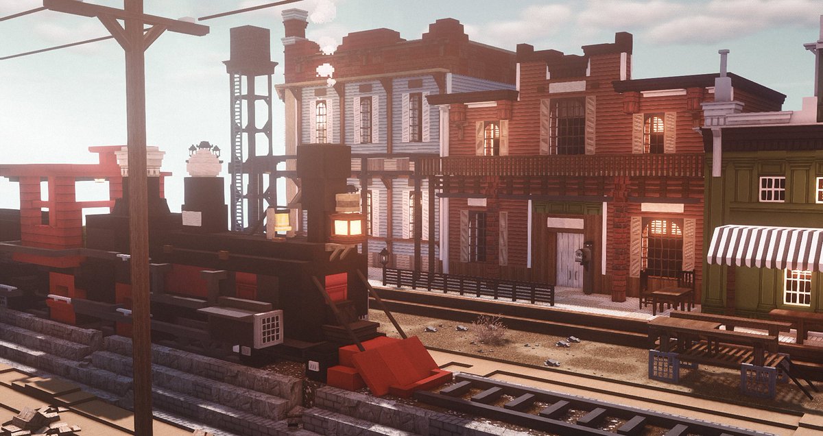 Challenge plots have reset! Our next theme is "WILD WEST". Build something wild western and very yeehaw, using any pack and full worldedit!

/warp challenges on IP: play.cubed.community

Build by <a href="/taraago/">tara</a> 

#minecraft建築コミュ #Minecraft #MCPE