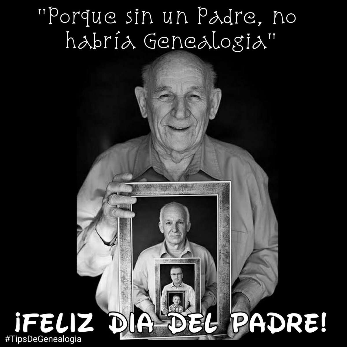 TipsdGenealogia's tweet photo. Feliz día del padre les desea #TipsDeGenealogia #FathersDay  #Genealogy #Genealogia https://t.co/6gHV8JtwFI