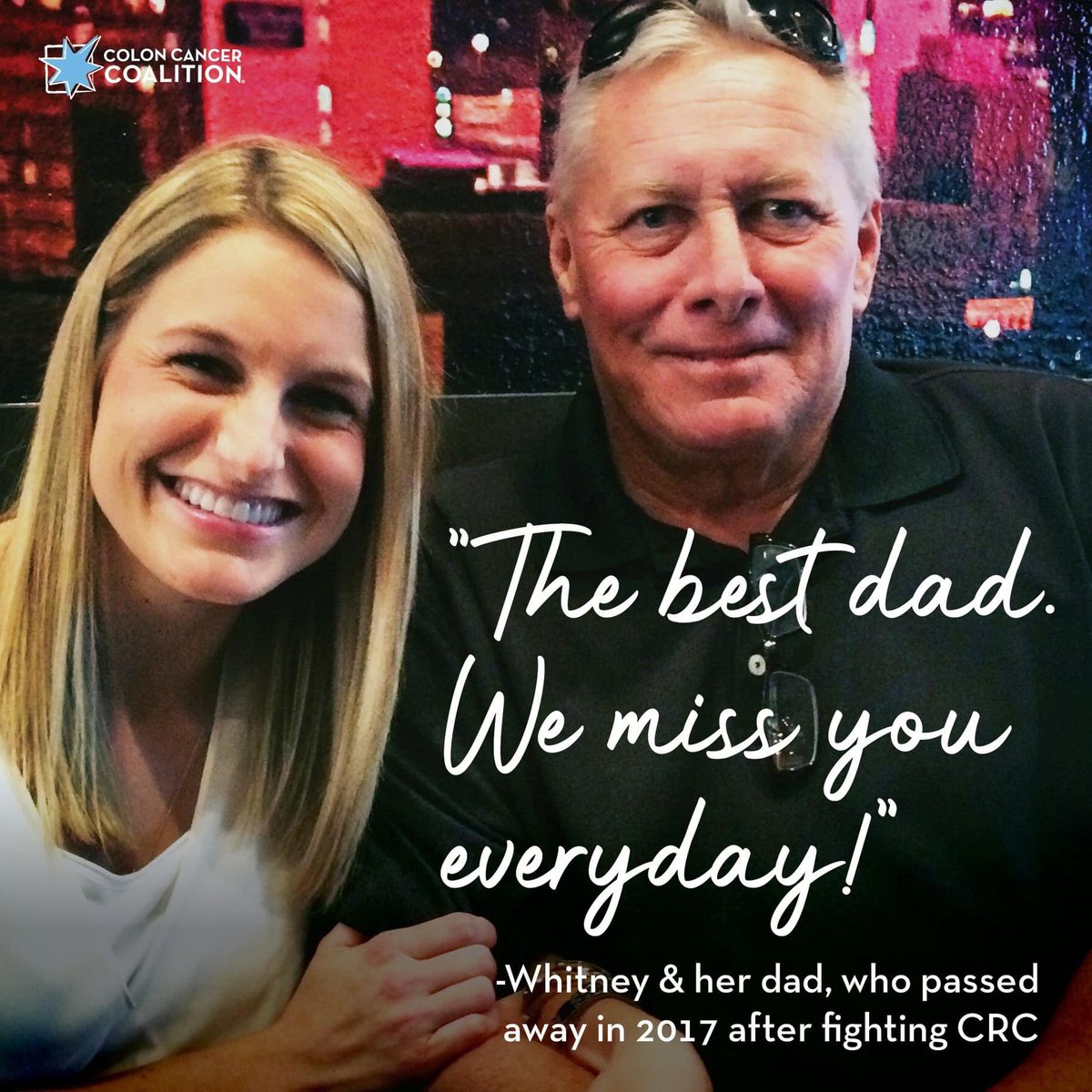 Today, we honor the fathers in our lives, especially those in Charlotte who are colorectal cancer patients, survivors, and who have passed away from the disease. Happy Father’s Day! #GYRIG #GYRIGCLT