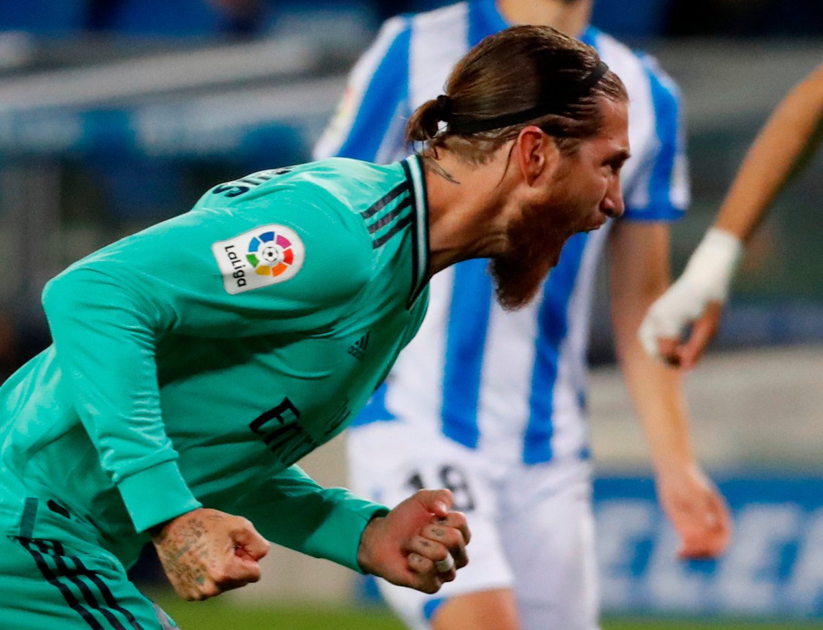 O Xrhsths Madridista 92 48 Sto Twitter 試合終了 リーガ エスパニョーラ 第30節 レアル ソシエダ 1 2 レアル マドリー マドリーはアノエタでソシエダに勝利 直接対決の成績でバルサを上回り リーガ首位に浮上 Laliga