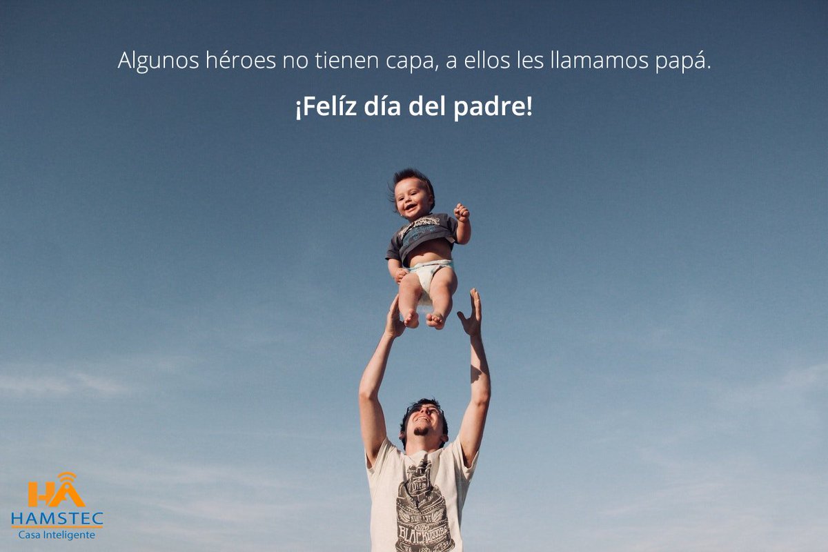 HamstecMexico's tweet photo. Un padre tiene la sabiduría de un maestro y la sinceridad de un amigo. ¡Felíz día del padre!

#Hamstec #CasaInteligente #FelizDiaDelPadre #Papa #Padre #Dad #HappyFathersDay #FathersDay #DiaDelPadre2020 https://t.co/Ozuyd3TGzR