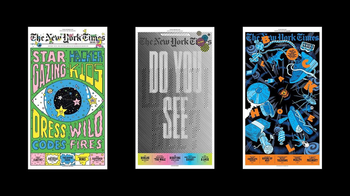 Mbabawan's tweet photo. Amazing #covers for The New York Times for Kids created by Debra Bishop, #graphic #designer and #art director for The New York Times Magazine Labs.
https://t.co/1OgTjOh9JV ▪️ https://t.co/NSiVj3VqDg
#graphics #graphicsdesign #print #typography #illusion #illustrations #layout https://t.co/a5UboRddRh