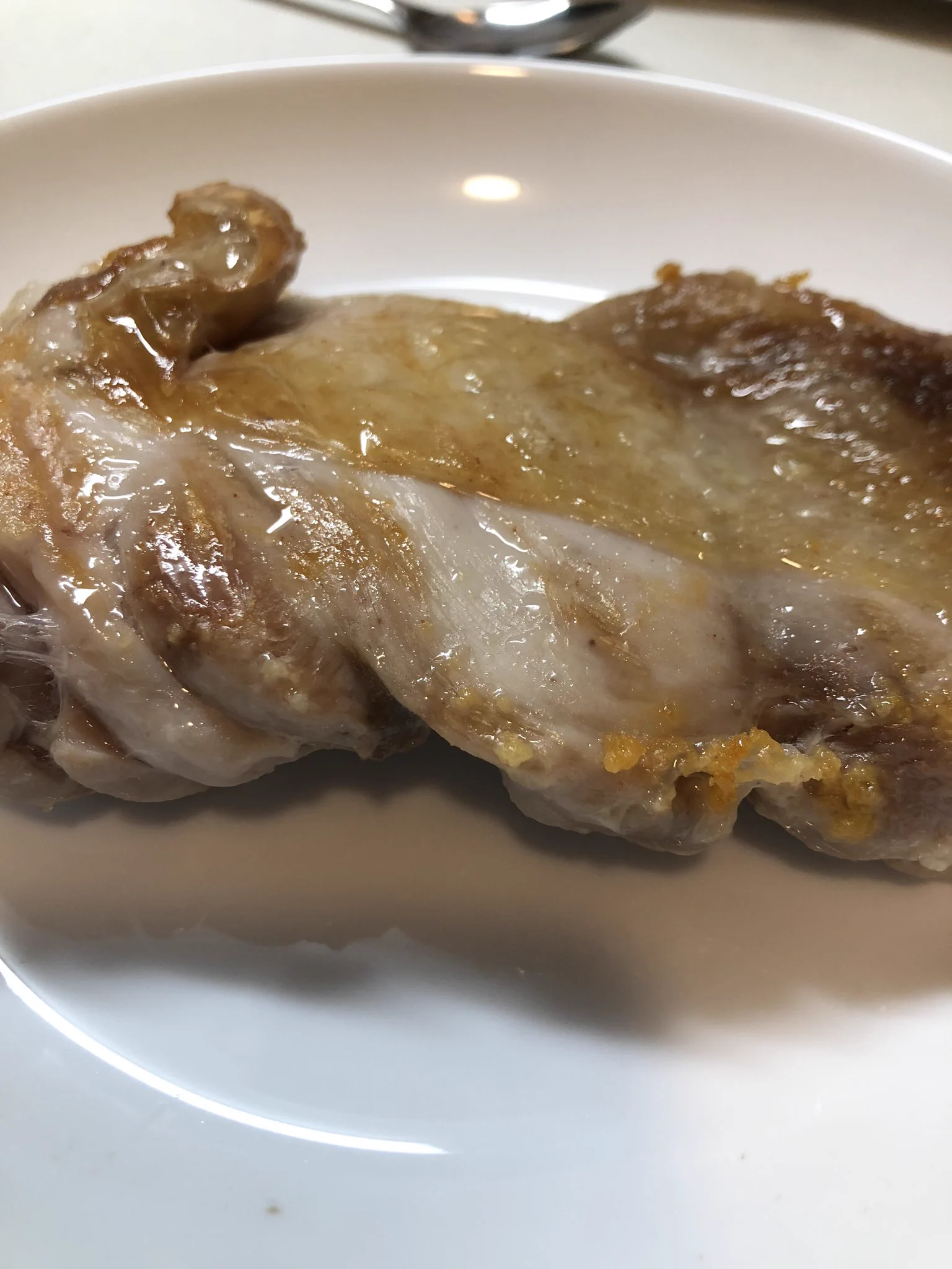 @zennoh_food 上手に焼けました。ホワイトソースかけて食べます🍴 