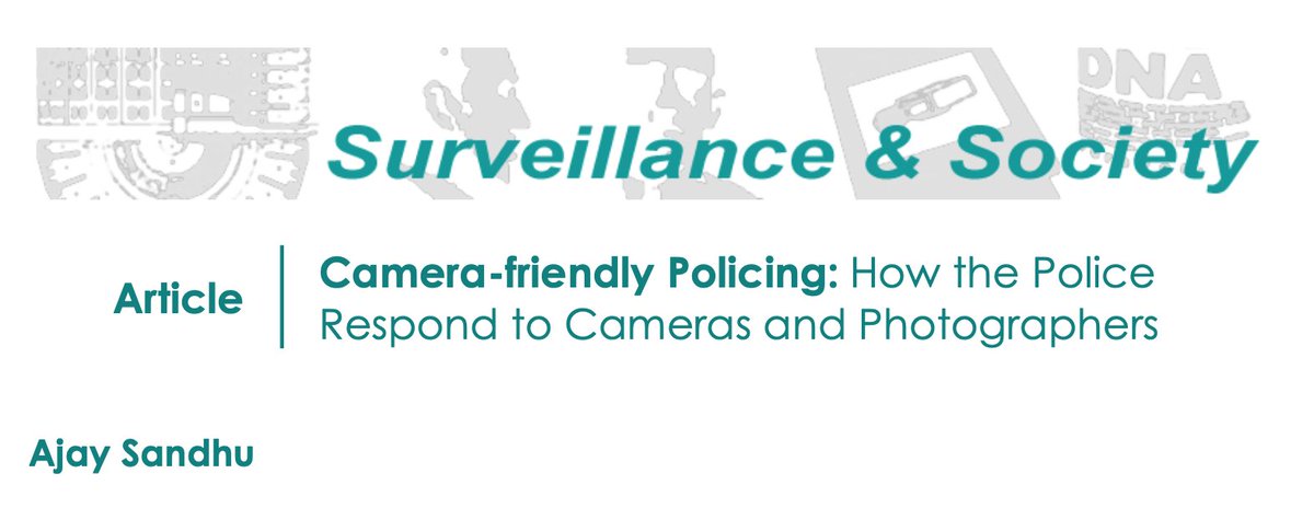 303/ "Camera-friendly policing suggests that raising police visibility may not reveal undisciplined police work, but offer the police a sophisticated mechanism with which to 𝒄𝒐𝒏𝒄𝒆𝒂𝒍 undisciplined police work... to 𝒂𝒄𝒕 more disciplined."