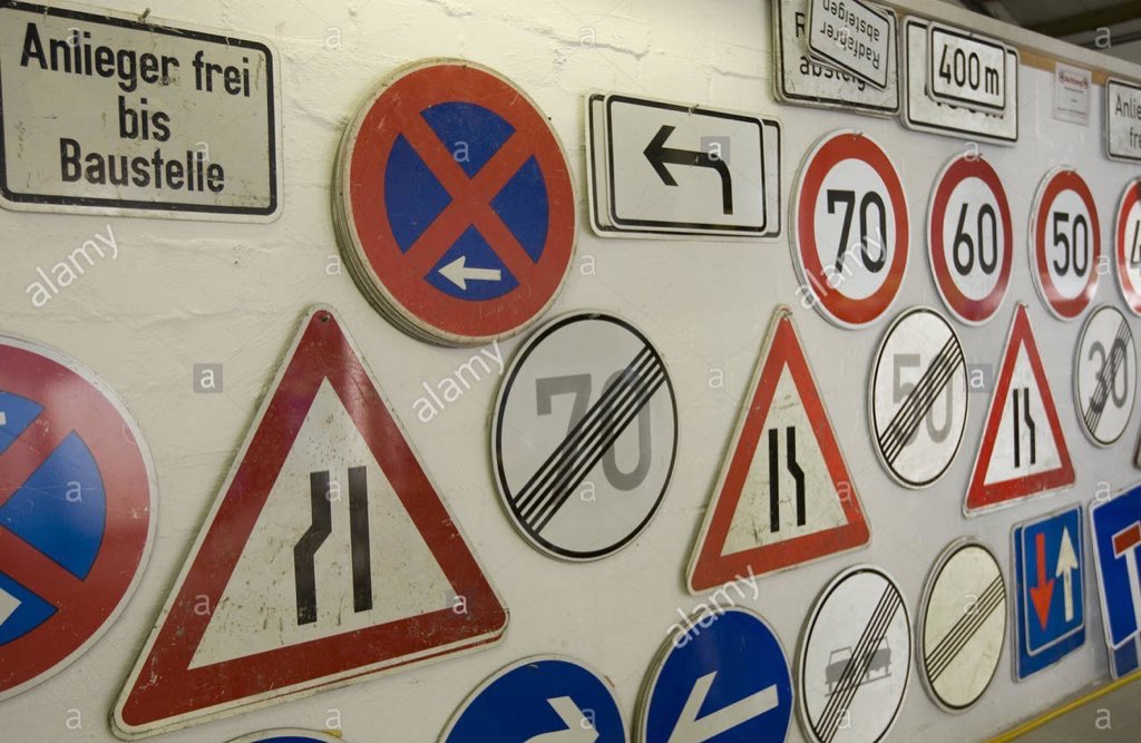 I have started to *legally* collect road signs so we will have a lot of these bad boys 