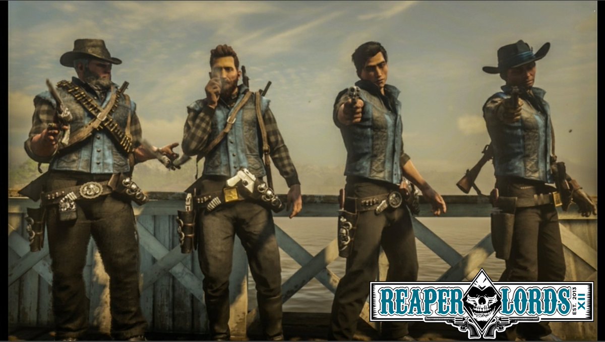 ReaperLordsMC's tweet photo. 'The best multiplayer experience' - IGN
We are the Reaper Lords. Featured in articles by IGN, Polygon and even featured by Rockstar. Interested?
Apply here: https://t.co/NCEdMqYFu3
#RedDeadOnline #RedDeadRedemption2 #reddeadcrew #RDRRecruitment https://t.co/iJ0wugFAwV