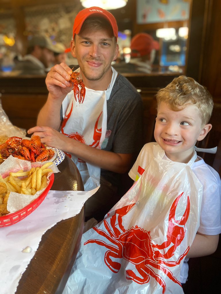 led_head11's tweet photo. Your can’t be considered a dad unless you’ve scared your son with a crawfish 🦞 https://t.co/vF3hp5cf1v