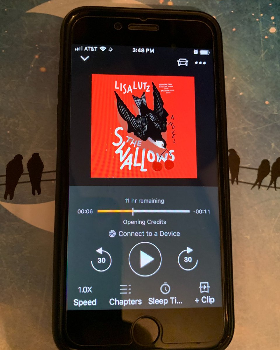 Listened to this recently and loved it! <a href="/lisa/">Lisa</a>.lutz is a brilliant writer who isn't afraid of exploring the dark. #lisalutz #lisalutzbook #bookstagram #theswallows