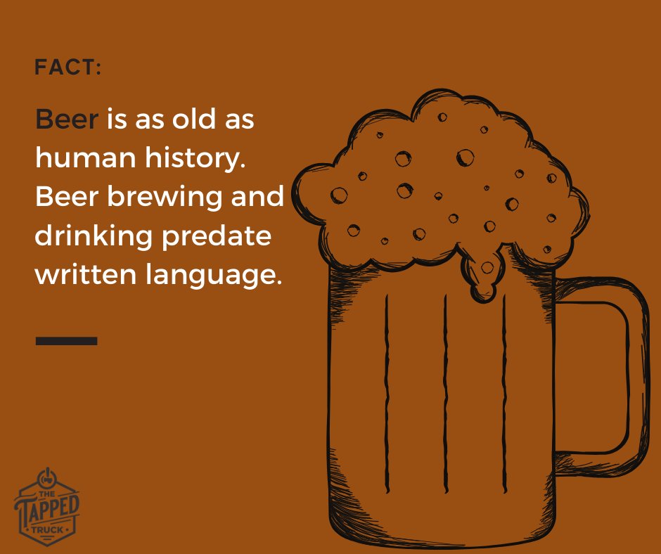 Tapped_Events's tweet image. Did you know this amazing fact about beer? 🍺

#craftbeer #beertruck #mobilebartender