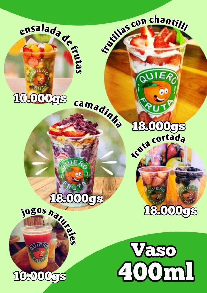 QFrutaFC's tweet photo. Hace tu pedido al 0985-589401 https://t.co/2dmm7qzJJt