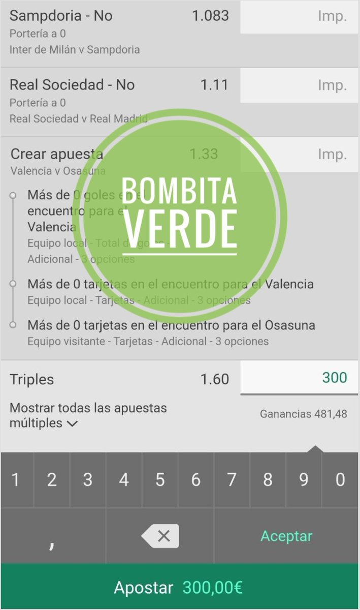 EASYAPUESTAS1's tweet photo. 👨‍🏫 Plenazo en el día de hoy familia 👨‍🏫
4/4 ✅✅✅✅ https://t.co/8CiQoaNUa9