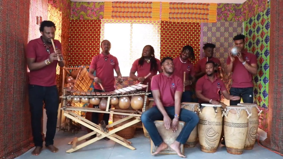 Take a listen to Womba Africa Drumming &amp; Dance! This group came to the US to audition for <a href="/AGT/">America’s Got Talent</a> and ended up staying due to quarantine orders! youtu.be/GXb9bFPy7nY

#drumming #dance #makemusicroc #makemusicday
