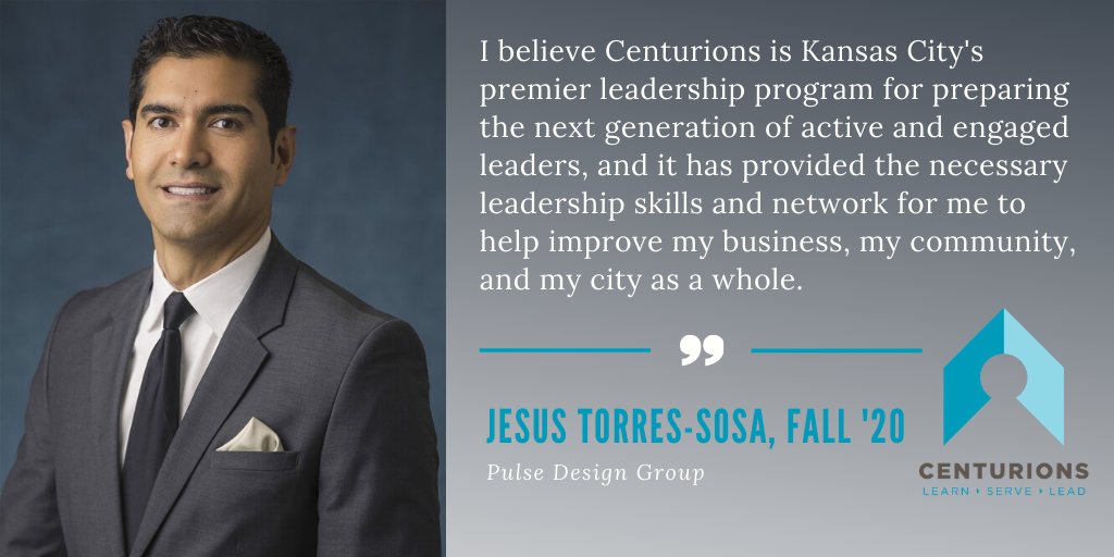 CenturionsKC's tweet photo. Help us make a Greater KC! Our 2-yr leadership development program prepares KC's emerging leaders through our 3-pillar mission to Learn - Serve - Lead. Applications for Fall Class 2020 are due July 1st >> https://t.co/PgZx8f4VuW #CenturionsKC #LeadKC https://t.co/DSG4qzItrN