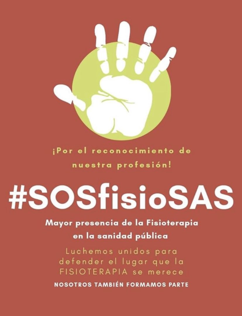 Hay iniciativas q me gustan y otras , como estas , q me enamoran. Deseando conocer las propuestas  de este grupo...aquí os dejo una pista ...#SOSfisioSAS
