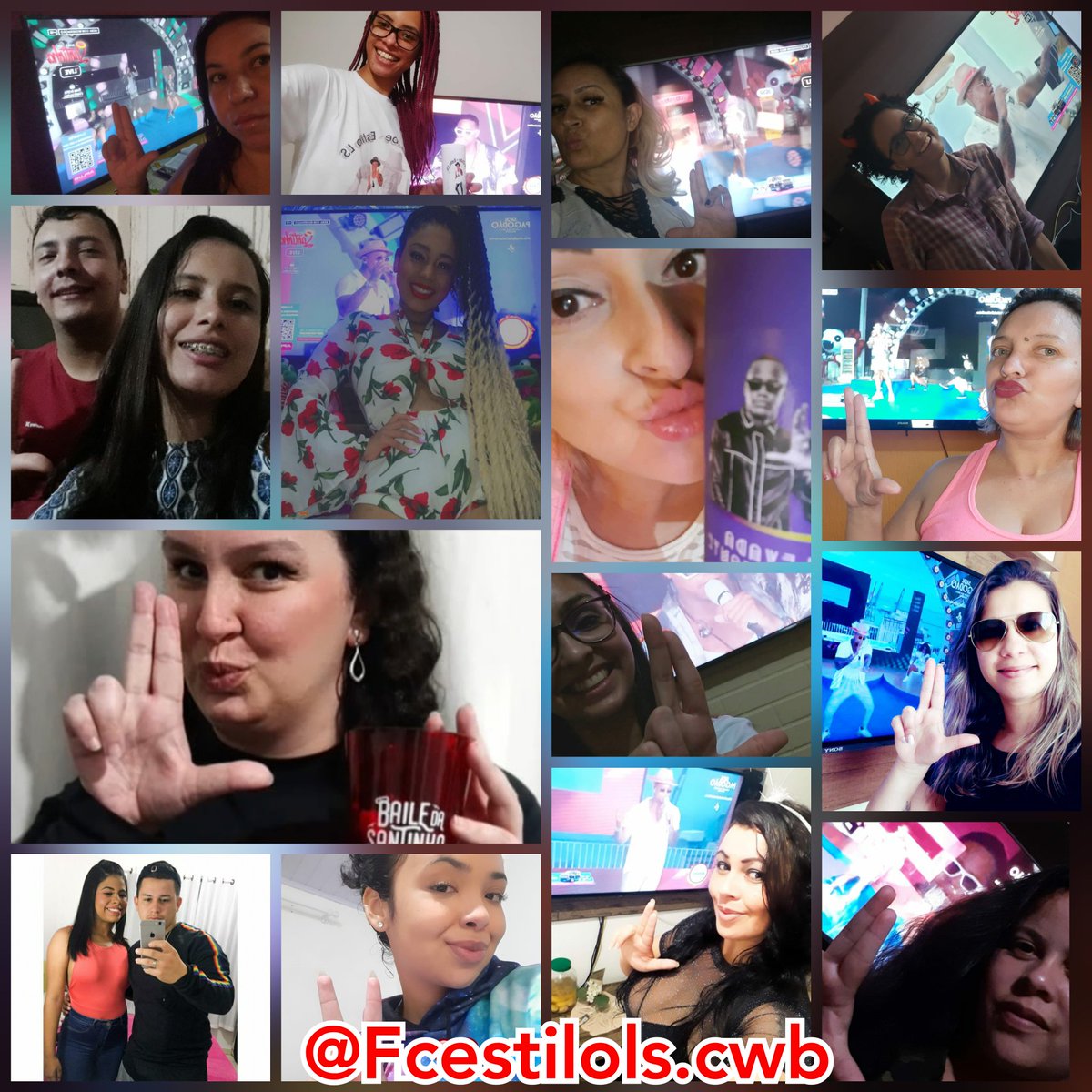 GCamargo86's tweet photo. #BaileDaSantinhaLive 
Um Fã Clube na Live....
Nosso amor é todo seu @leosantana https://t.co/46DaVJwdUf
