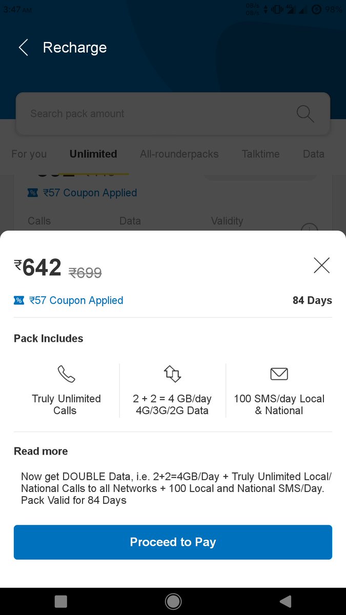 ankur1402's tweet photo. @idea_cares Did a recharge from MyIdeaApp for my number 8449692344 all went fine, even the transaction as you can see in screenshots attached...

Account is still hasn't updated, saying server down from 3hrs.... https://t.co/yxvJTD3kjp
