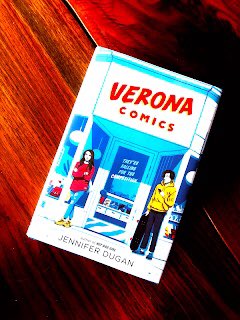 And to continue teasing more things for July, I get to talk to Jennifer Dugan about Verona Comics (which is also on my Bi booklist;  #review:  http://www.readingwritingandme.com/2020/05/ya-book-review-verona-comics-by.html). I cannot wait to share it with you. I’ve chatted with her in the past too:  http://www.readingwritingandme.com/2019/04/into-ya-with-jennifer-dugan.html
