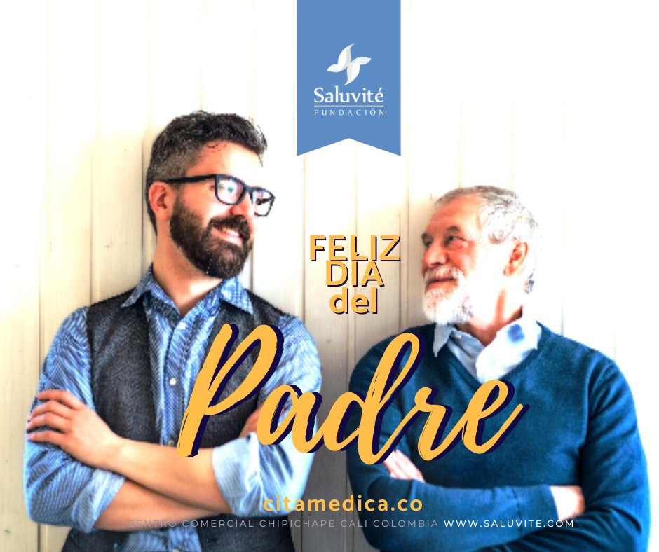 funSaluvite's tweet photo. 💌A todos nuestros #PADRES deseamos el mejor de los días: el #cuidado, la #comprensión y el #amor que podamos brindarles siempre será la fuerza que une este vínculo inseparable. #FelizdíadelPadre, Fundación Saluvité, los especialistas en #Urología del suroccidente colombiano. https://t.co/FZ1qkhaKU6