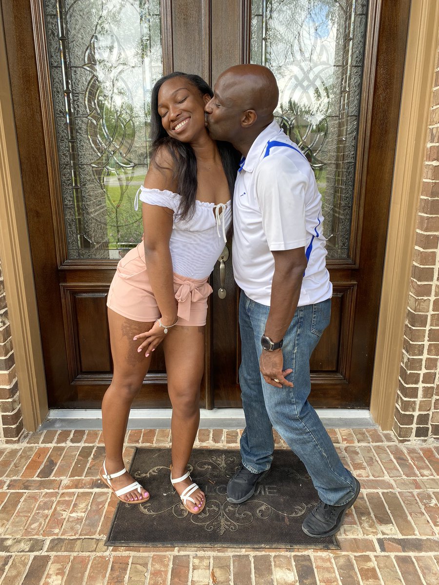 BLAH_ImAbbs's tweet photo. This is my favorite birthday year when I get to share it with my amazing dad. He is the reason why I have became the woman I am today and I am blessed to call him my father. Happy Father’s Day! To my wonderful dad &amp; my best friend ! I love you! 🥰🤍🤞🏾 @reginaldwhyte1 https://t.co/zp9kS0nVKi