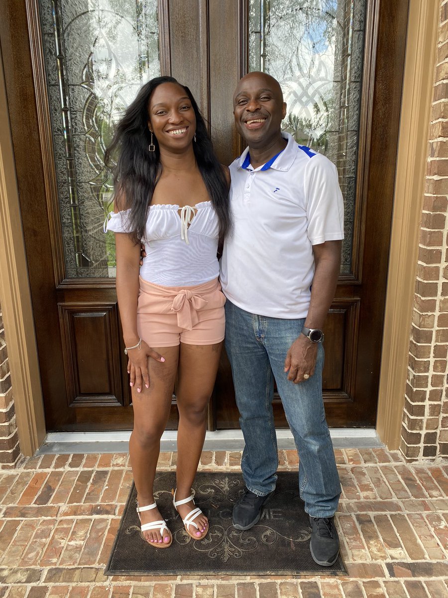 BLAH_ImAbbs's tweet photo. This is my favorite birthday year when I get to share it with my amazing dad. He is the reason why I have became the woman I am today and I am blessed to call him my father. Happy Father’s Day! To my wonderful dad &amp; my best friend ! I love you! 🥰🤍🤞🏾 @reginaldwhyte1 https://t.co/zp9kS0nVKi