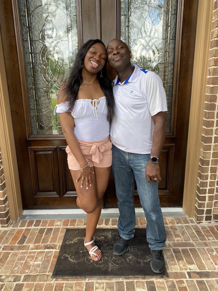 BLAH_ImAbbs's tweet photo. This is my favorite birthday year when I get to share it with my amazing dad. He is the reason why I have became the woman I am today and I am blessed to call him my father. Happy Father’s Day! To my wonderful dad &amp; my best friend ! I love you! 🥰🤍🤞🏾 @reginaldwhyte1 https://t.co/zp9kS0nVKi