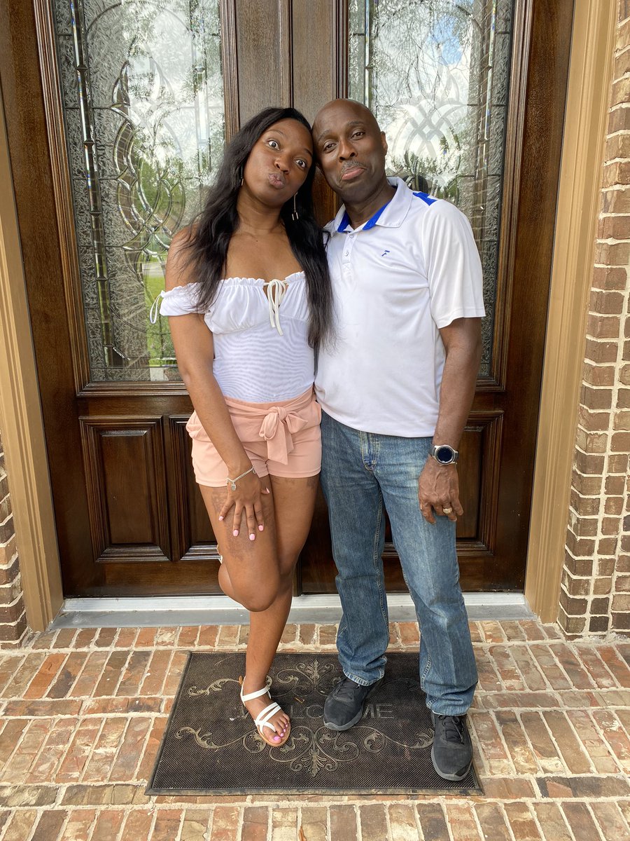 BLAH_ImAbbs's tweet photo. This is my favorite birthday year when I get to share it with my amazing dad. He is the reason why I have became the woman I am today and I am blessed to call him my father. Happy Father’s Day! To my wonderful dad &amp; my best friend ! I love you! 🥰🤍🤞🏾 @reginaldwhyte1 https://t.co/zp9kS0nVKi