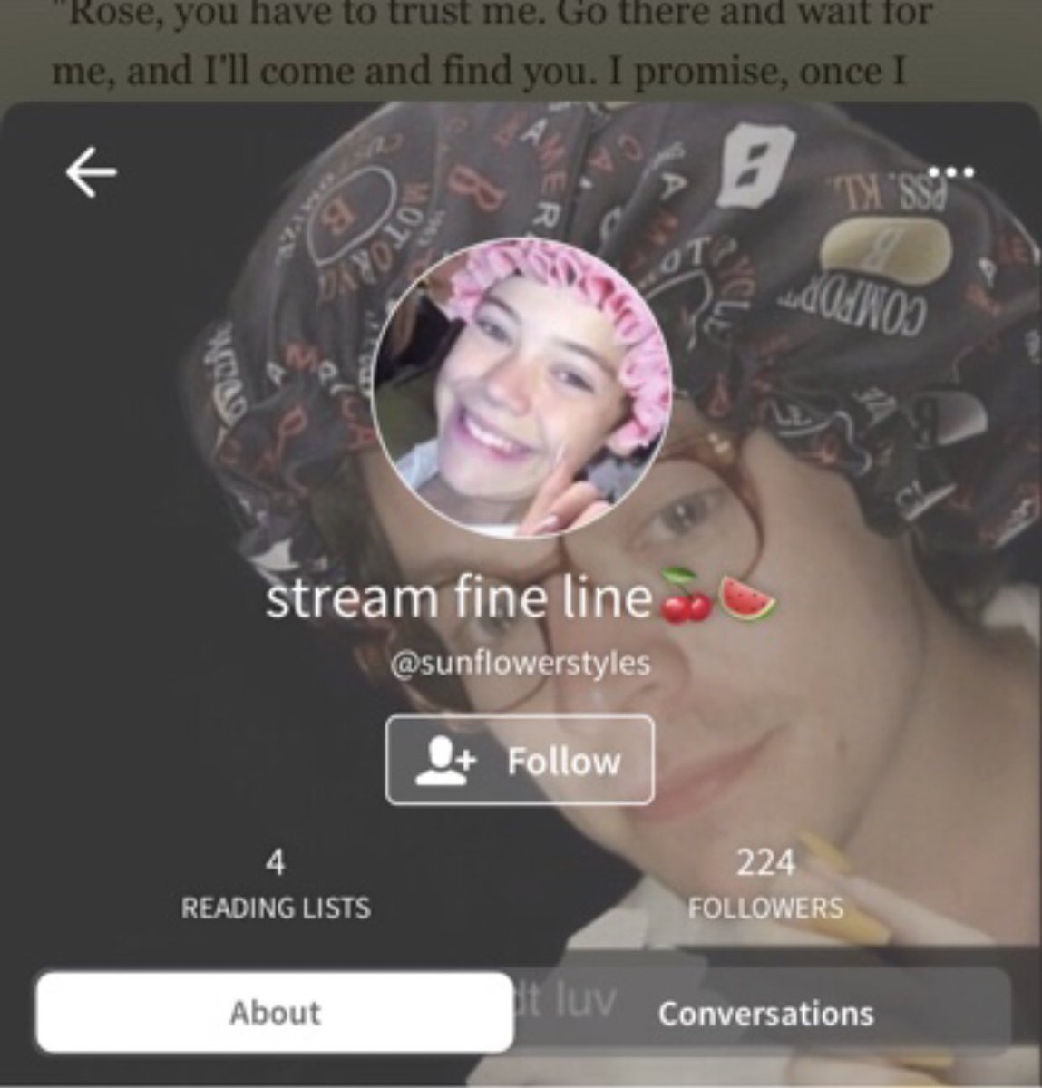 Best wattpad profiles I’ve seen while reading fanfics - a long thread