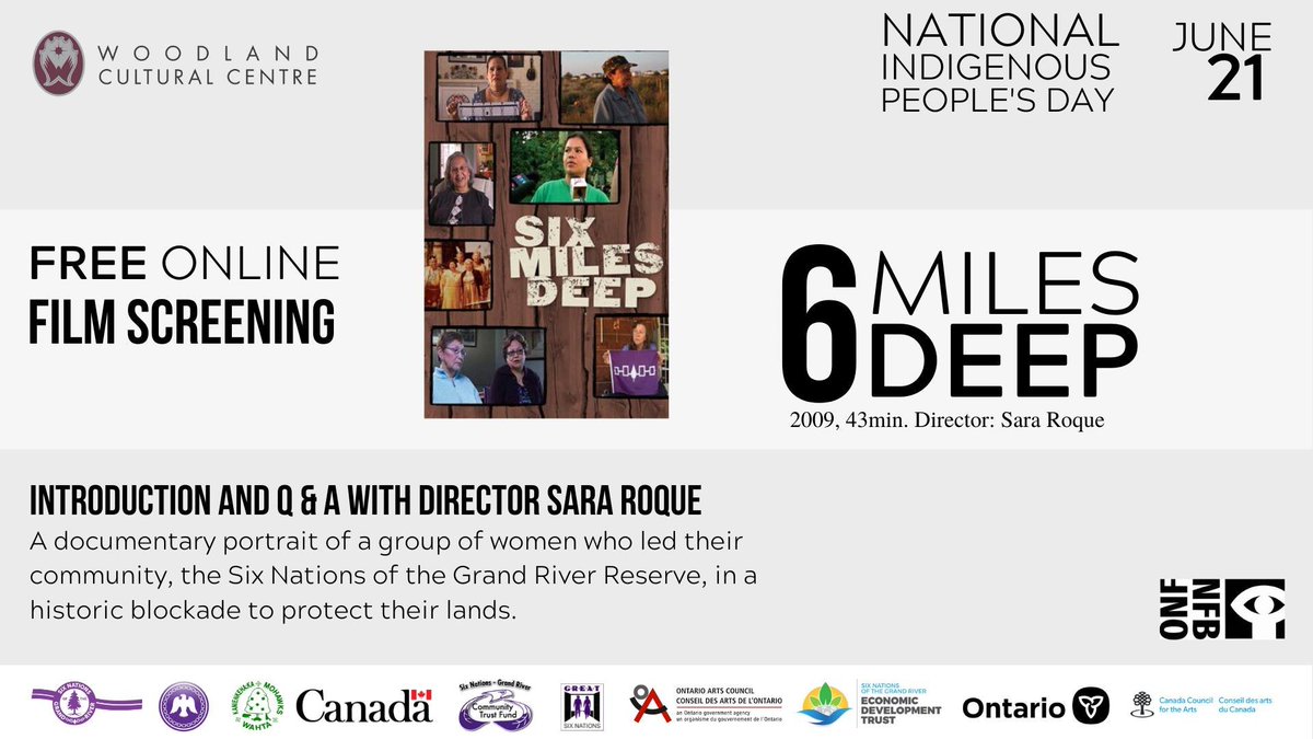 Free online screening tonight of "6 Miles Deep" happening in right now (7 PM) &amp; Q&amp;A with Director Sara Roque for National #IndigenousPeoplesDay: bit.ly/6-MILES-DEEP