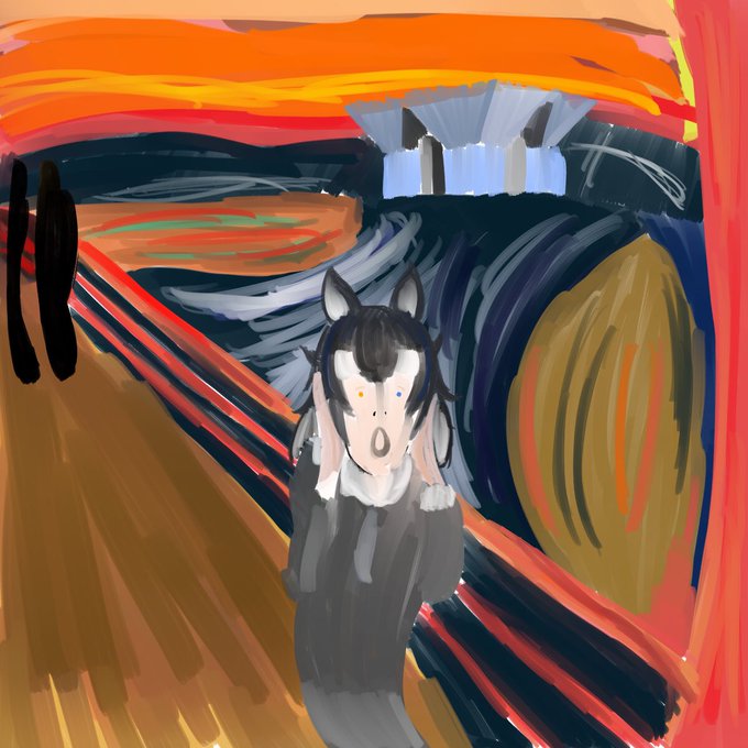 オオカミ先生 叫び
#けものフレンズ 