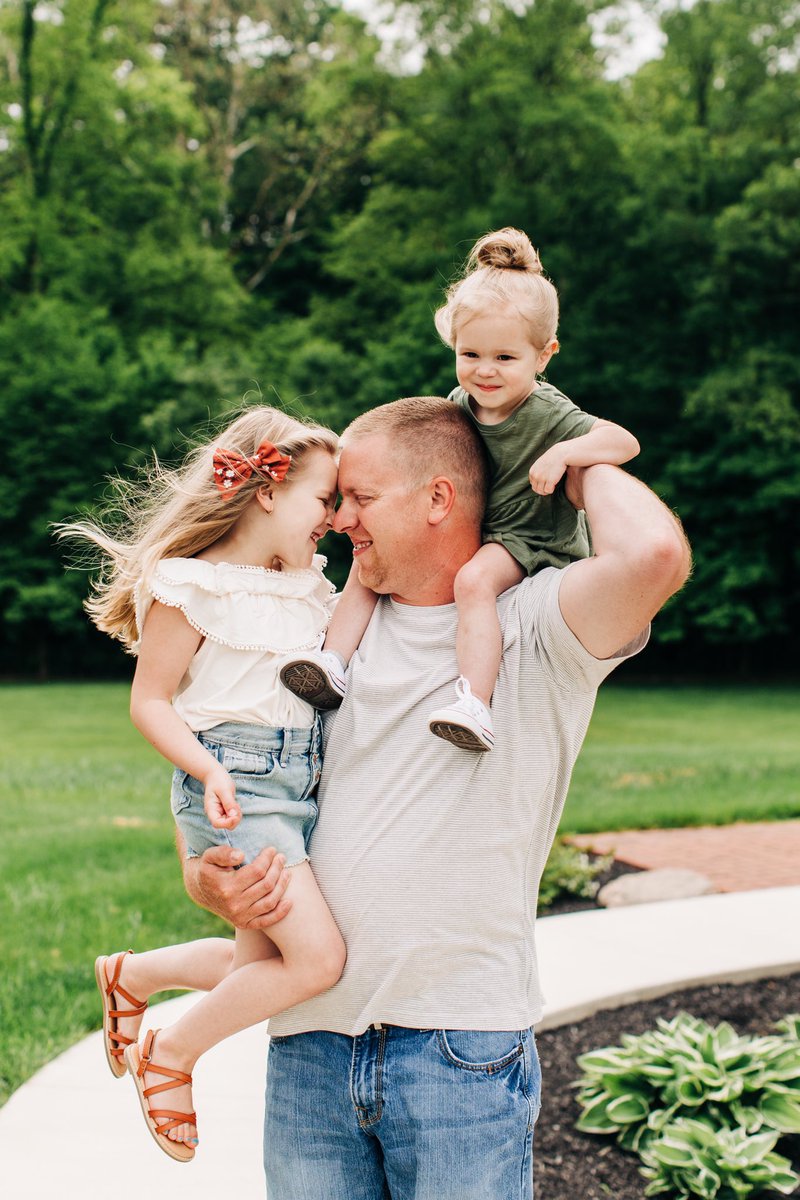 caitheimerl's tweet photo. I never thought I could love you more, but then I see our babies in your arms and I melt. You are the best daddy to our girls. Happy Father’s Day, honey! We love you so much.❤️ @HeimerlJeff https://t.co/kMEwvwAJ6a
