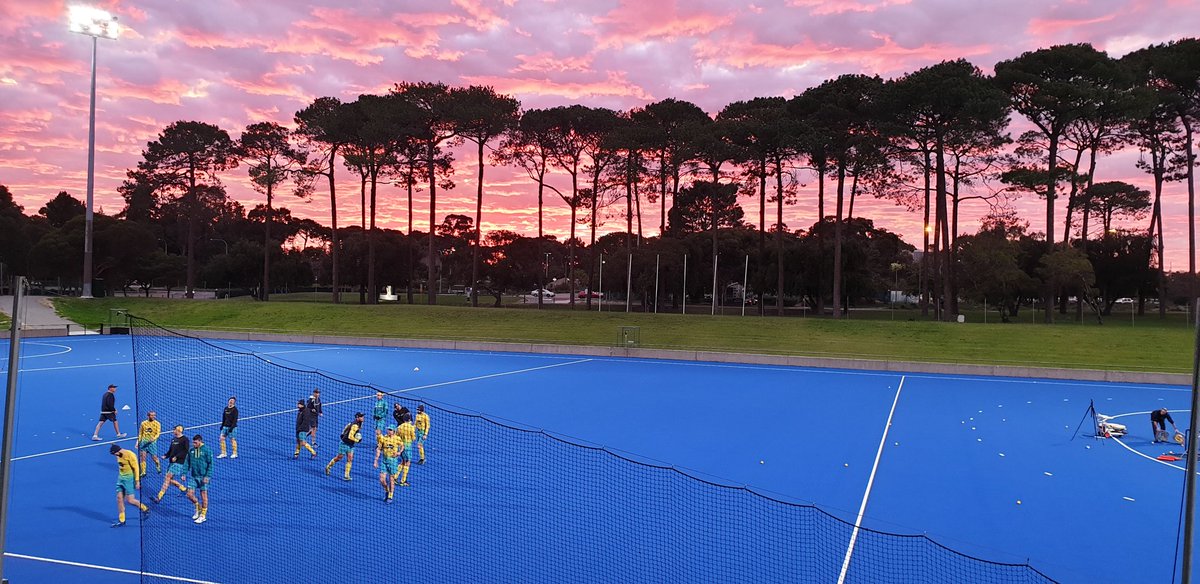 Morning training <a href="/Kookaburras/">Kookaburras</a> <a href="/HockeyAustralia/">Hockey Australia</a>