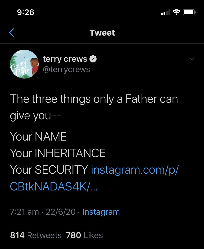 a screenshot just in case he deletes it like a coward