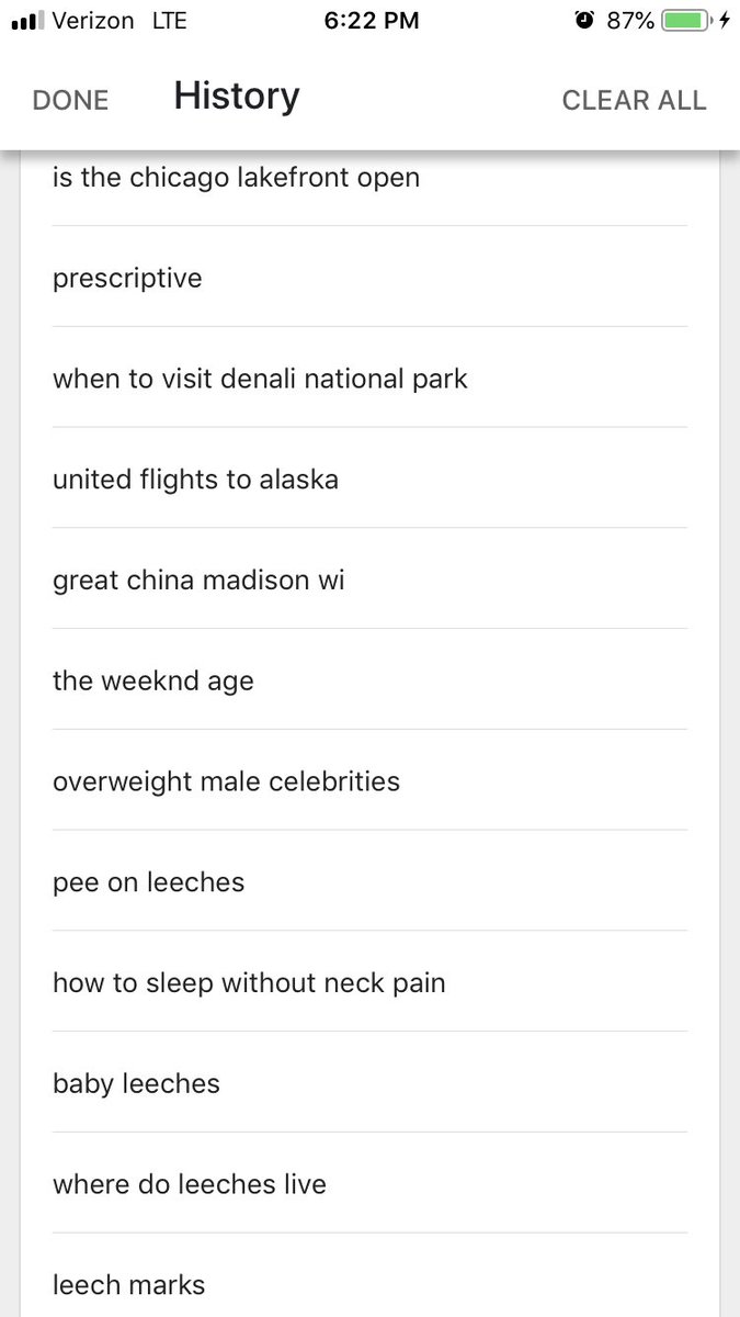 fair_madi's tweet photo. The great Google history refresh: as always, I promise there was a good reason to google all of these and I’m not that weird 😂 https://t.co/rYcHHU6mcy