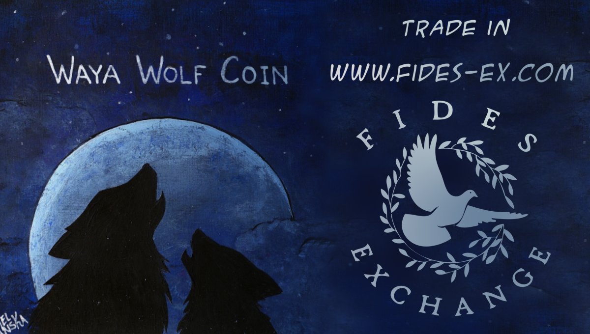 WayaWolfMall's tweet photo. @TillKoeln  the @GroupWaya  in its entirety support the @FidesExchange 100%.  If you are not there, you should be!!  This emerging exchange has all of the power and attributes one can ask for in an exchange.  @WayaWolfMall suggests buying @wayawolfcoin at @FidesExchange !!! https://t.co/nSMlv5tBnc
