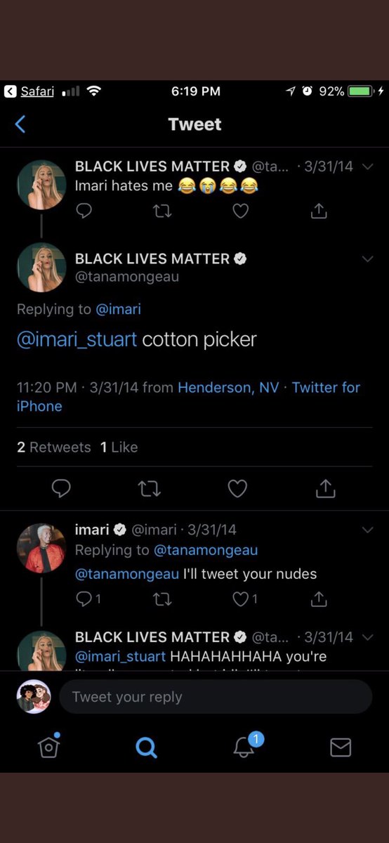 all racist tweets  @tanamongeau deleted: a thread. feel free to add if you have any.
