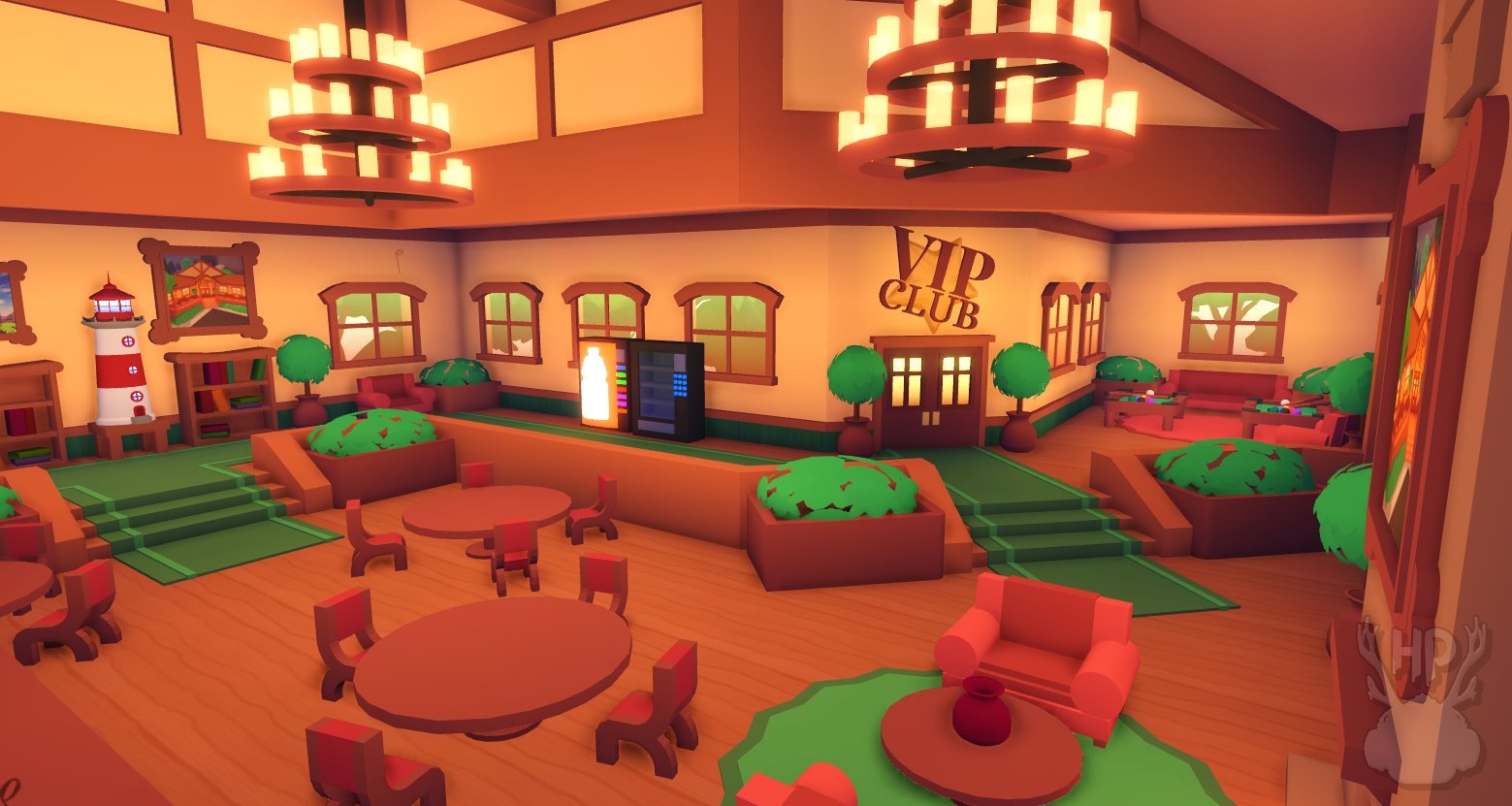 roblox how to make vip room