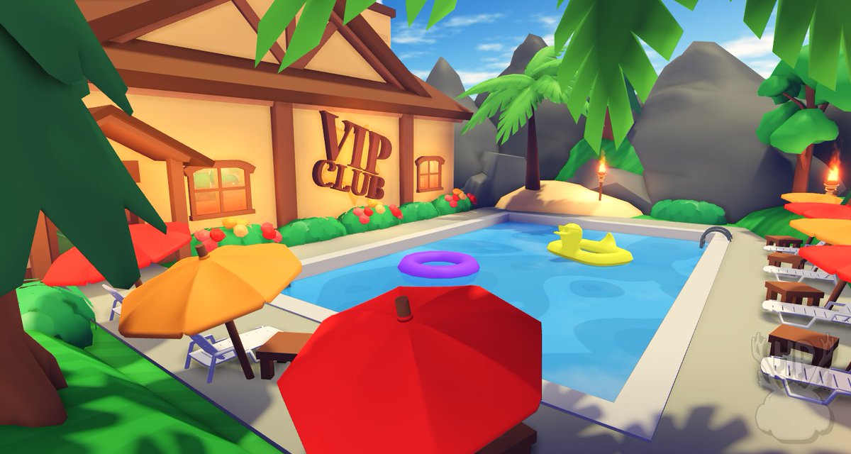 Code Honey On Twitter If You Become A Vip In Overlook Bay You Get This Free Exclusive Pet And Access To Our Vip Club In Game Plus The Vip Rank Next To - free vip area roblox