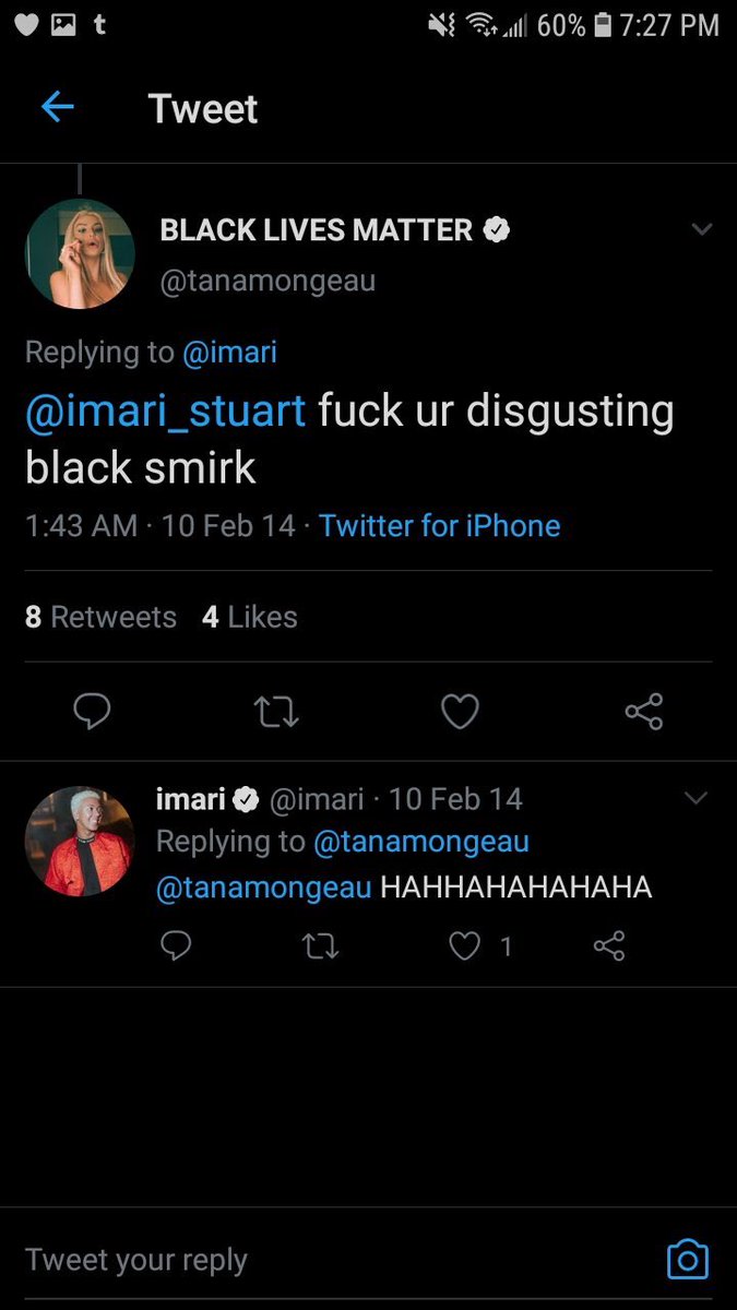 all racist tweets  @tanamongeau deleted: a thread. feel free to add if you have any.