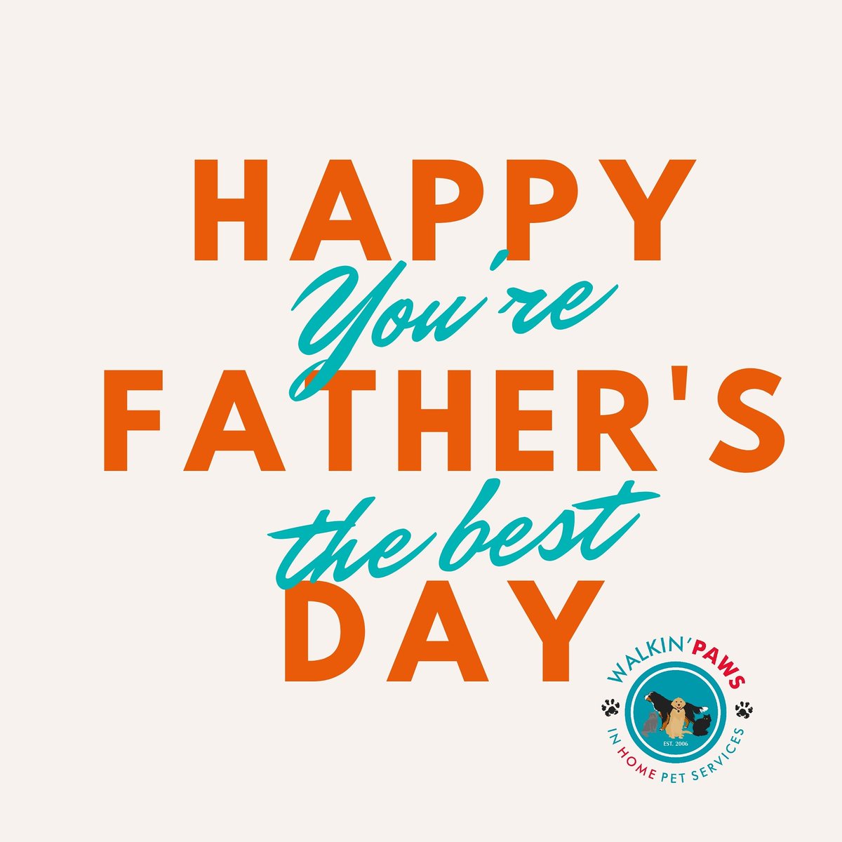 walkin_paws's tweet photo. Happy Father's Day to all the Dads,  Step Dads, Fill in Dads, Moms who are Dads too, Dads who are in Heaven and ALL the Pet Dads. You ALL Are The Best! 
Thanks for EVERYTHING you do! https://t.co/t9bev6vjXL