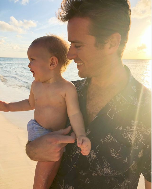 Happy Father's Day  @armiehammer! God Bless You and your Family!  #FathersDay   Sharing some of my favorite photos and videos of Armie's daddy moments with Harper and Ford.