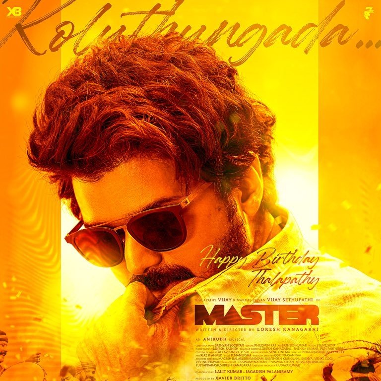 nvshakrishnan's tweet photo. Happy birthday to dearest Thalapathy @actorvijay sir.. Love u so much 🧡🧡
#Master https://t.co/A2bOqt017Z